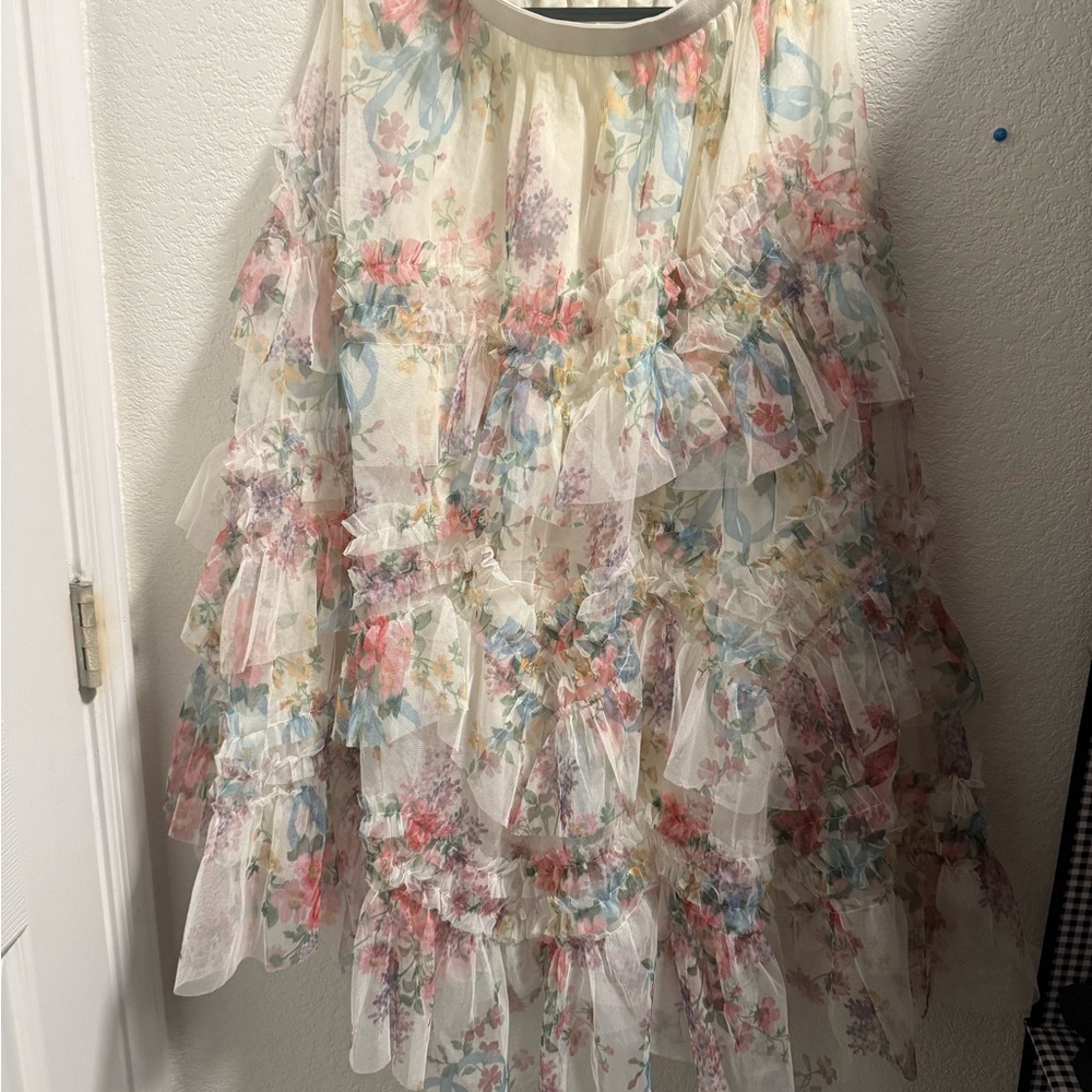 Floral Ruffle Dress